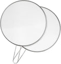 2-Pack Splatter Guard, 13 in Stainless Steel Grease Splatter Screen by YOLCAR