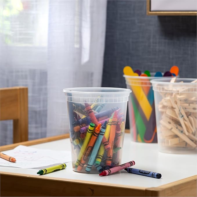 Stack Man 32 oz Deli Containers - Image 5