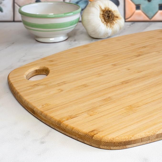 Totally Bamboo GreenLite Dishwasher Safe Cutting Board, 13.5" x 9" Reversible - Image 7