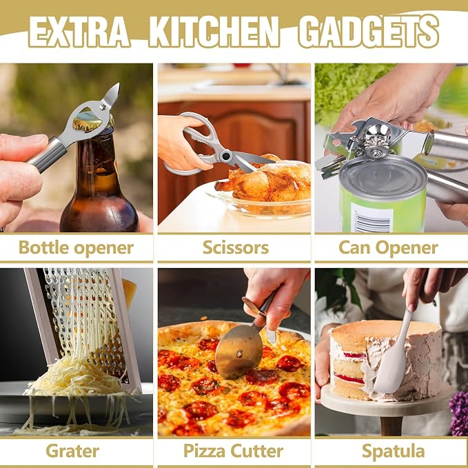 Thickened Silicone Cooking Utensils Set - Image 4