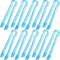 10 Pcs Plastic Buffet Serving Tongs, 6.3 Inches by Hmxpls