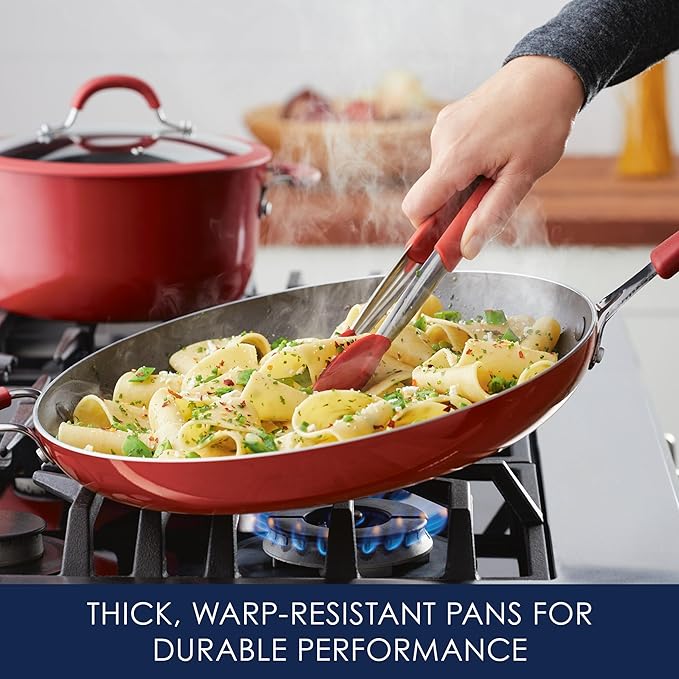 Rachael Ray Cook + Create Nonstick Frying Pan/Skillet - Image 4