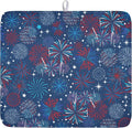 4th of July Patriotic Dish Drying Mat by Unknown