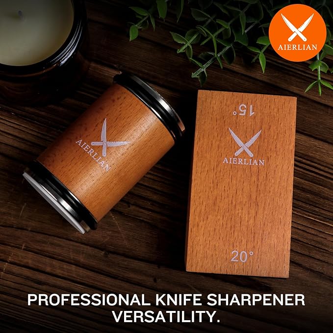 AIERLIAN Knife Sharpener Tool, Rolling Knife Sharpener Kit, Knife Sharpening - Image 6