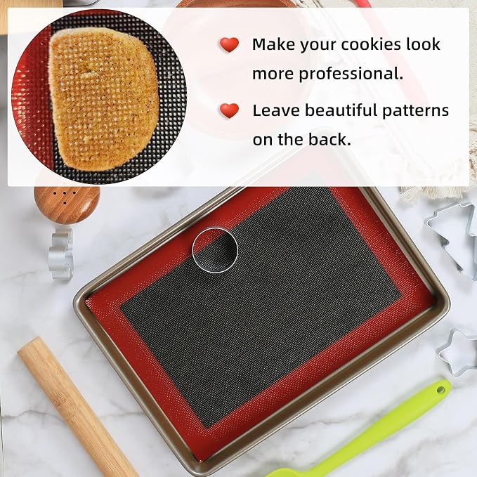 Perforated Silicone Baking Mats - Image 5