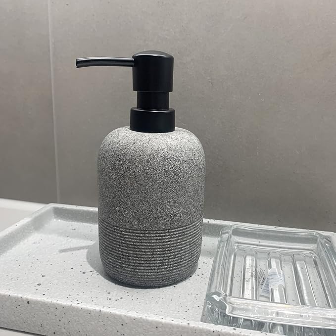 GalDal 2pcs/Set Grey Soap Lotion Dispenser - Image 3