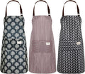 SATINIOR 3 Pieces Waterproof Bib Apron by SATINIOR