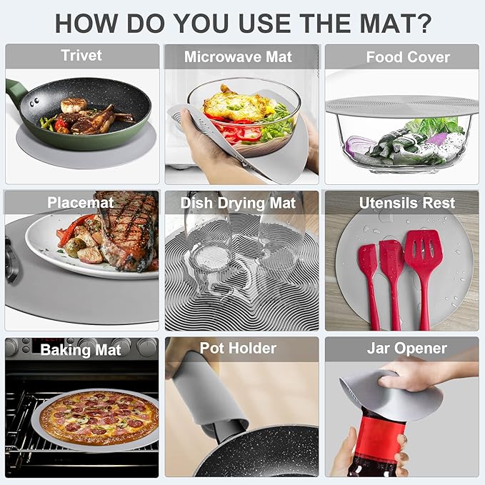 Pack 2, LekDrok Microwave Food Cover - Image 4