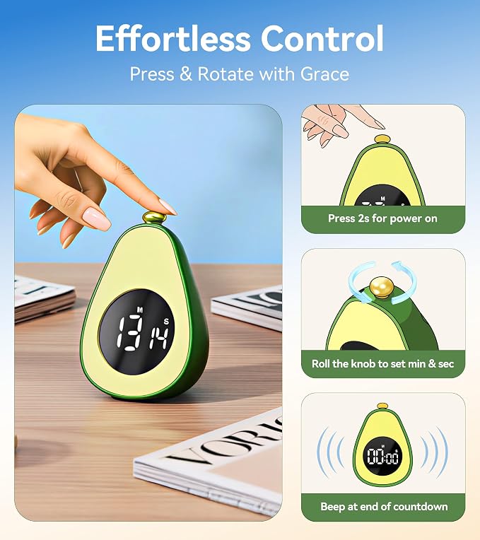 Digital Visual Timer Kitchen Timer - Image 4