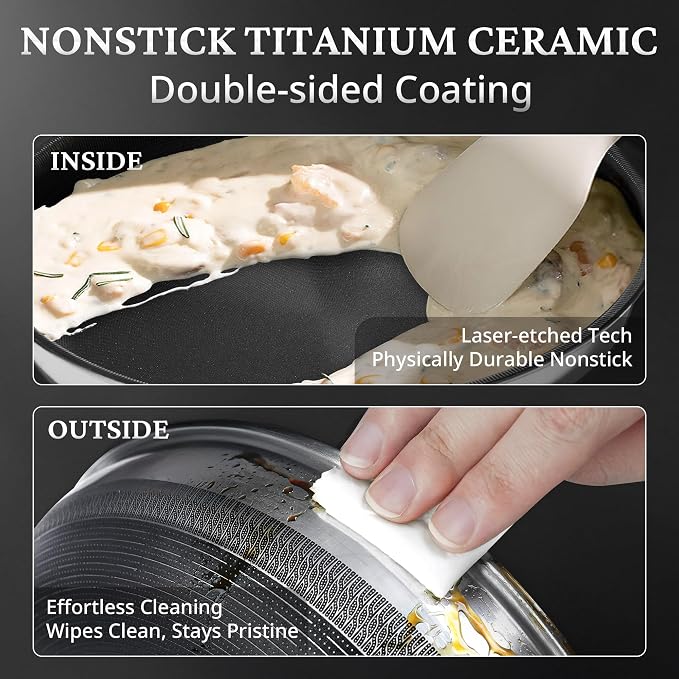 KOKHUB Nonstick Frying Pans - Image 2