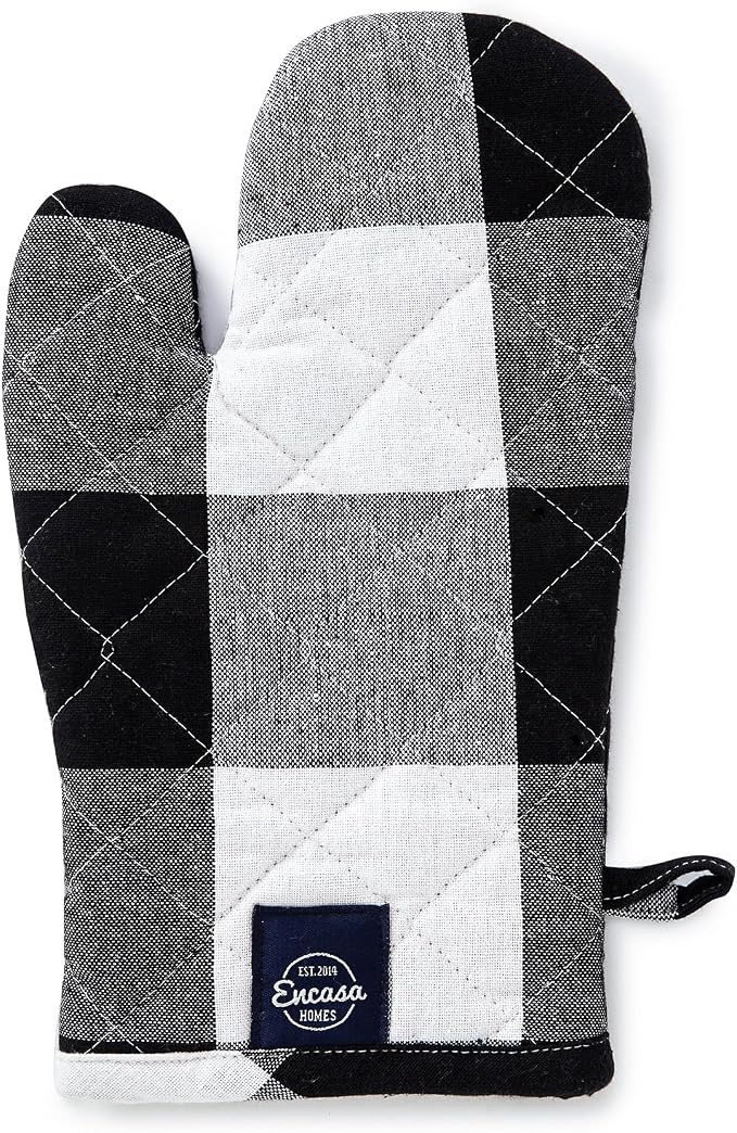 Encasa XO Long 12"x7" Oven Microwave Hand Gloves Mitts - Image 7