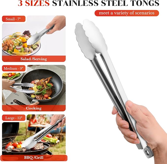Kitchen Tongs for Cooking - Image 7