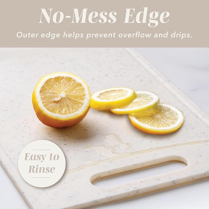 COOK WITH COLOR Non-Slip Cutting Board Set – Kitchen Essentials with Easy Grip - Image 4