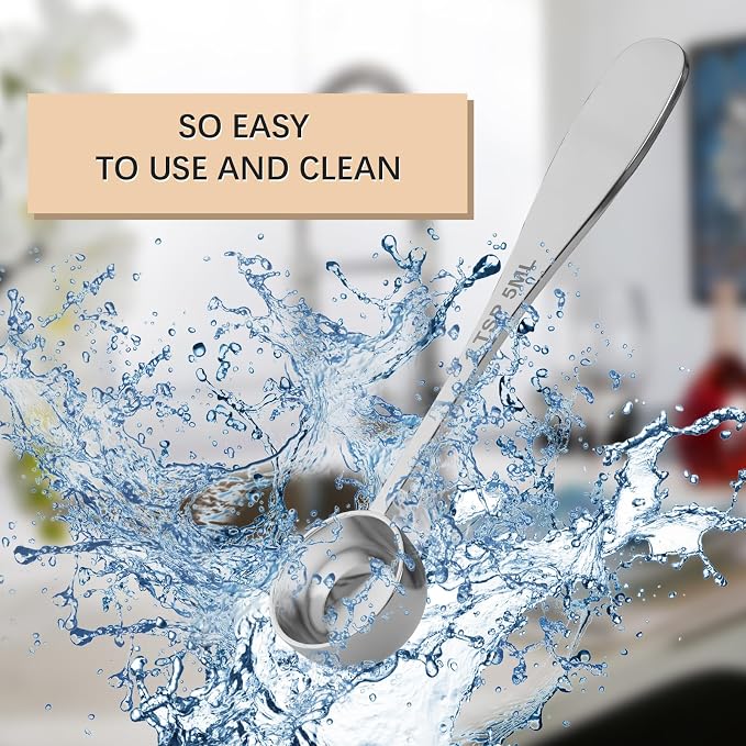 1PCS 1/2tsp Single Measuring Spoon, Stainless Steel Individual Teaspoon - Image 4