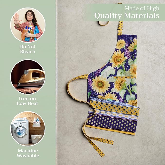 Maison d' Hermine 100% Cotton Apron - Image 3