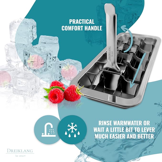 Stainless Steel Polished Ice Cube Tray - Image 3