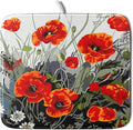Giwawa Poppy Dish Drying Mat 16x18 inch by Giwawa