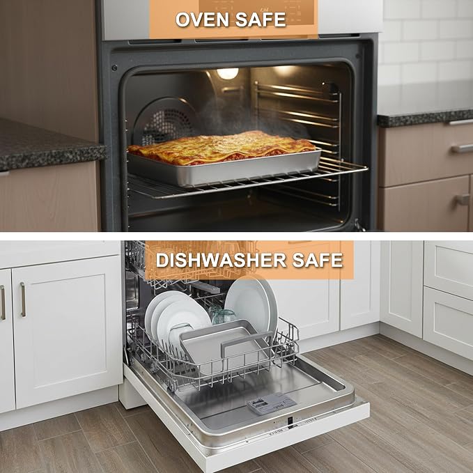 E-far Toaster Oven Baking Pan - Image 4