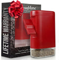 PepperMate Traditional Pepper Mill- Manual High Volume Peppercorns and Salt by PepperMate