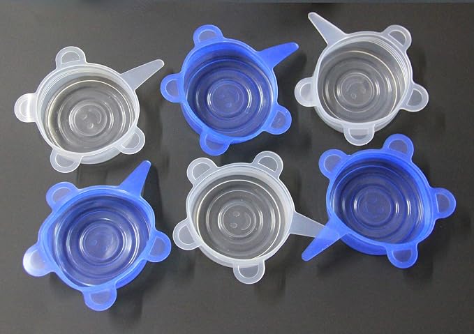 COMTIM Pet Food Can Lids, Silicone Stretch Can Lids Covers by COMTIM