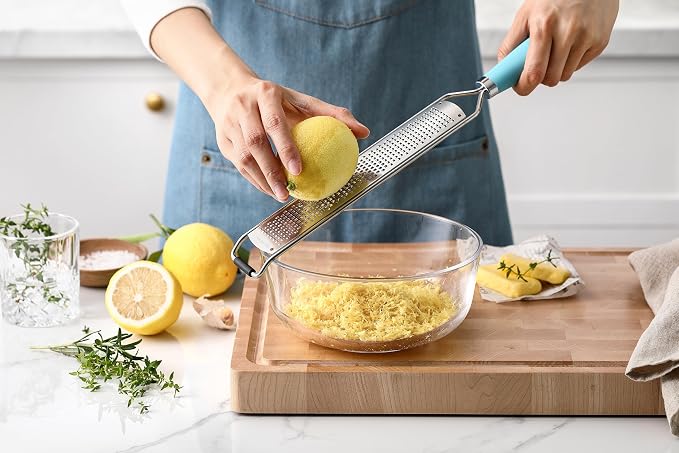 Spring Chef Stainless Steel Lemon Zester Grater - Image 7