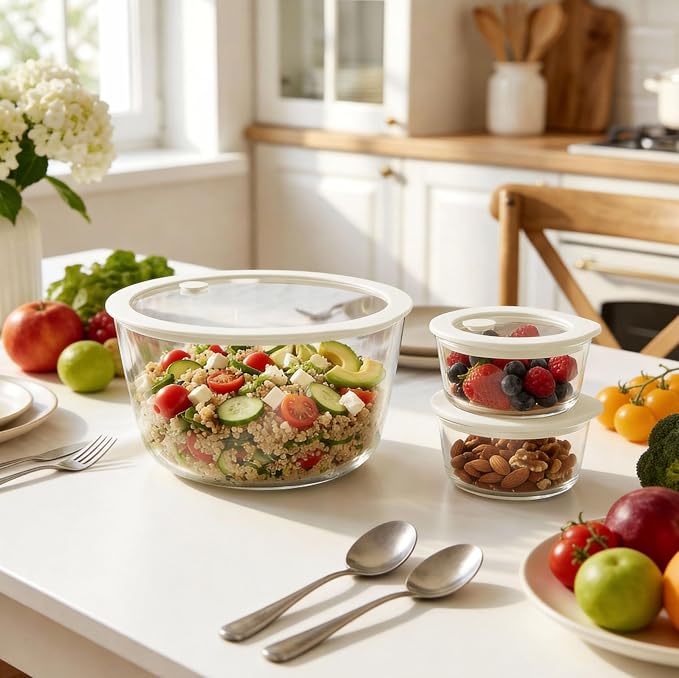 Urban Green Glass Food Container Set - Image 6
