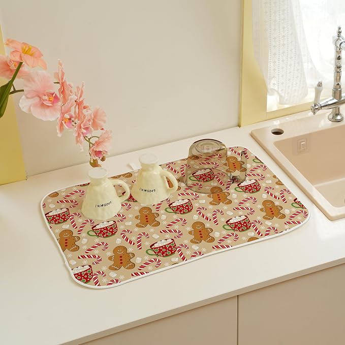 Christmas Drying Mat 18x24 Inches - Image 6