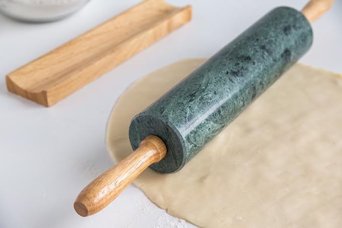 Fox Run Marble Rolling Pin and Base - Image 10