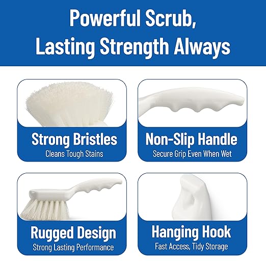 SPARTA Flo-Pac 8" Utility Scrub Brush - Image 4