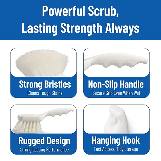 SPARTA Flo-Pac 8" Utility Scrub Brush - Image 4