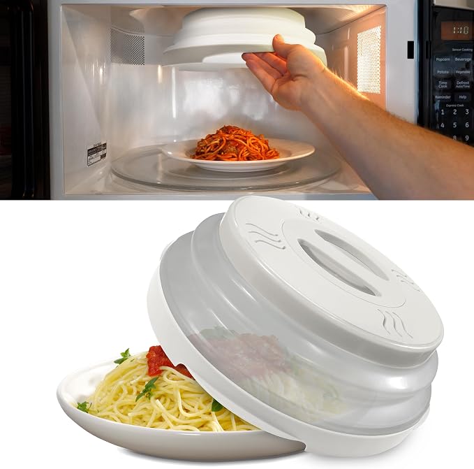 HOVER COVER Magnetic Microwave Splatter Cover by HoverCover