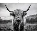 Highland Cow Dish Drying Mat for Kitchen Counter Drying Pad Absorbent by MOUNTANLLY