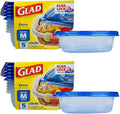 Glad GladWare Entree Food Storage Containers by GladTrashFoodStorage