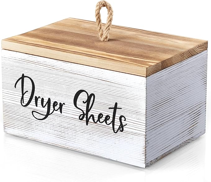 Dryer Sheet Holder, Laundry Room Organization and Storage by Bivvclaz