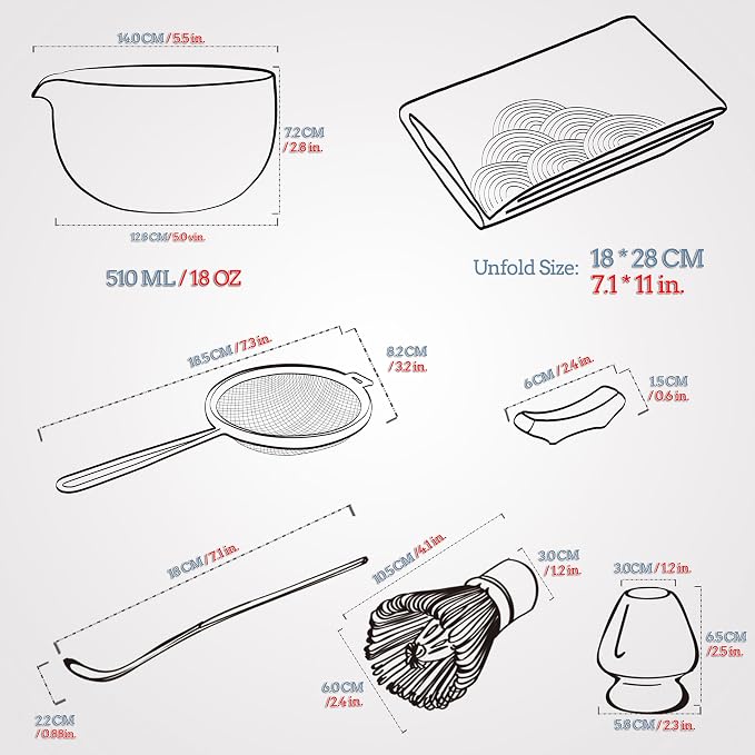 TEANAGOO Matcha Whisk Set, Matcha Kit - Image 7