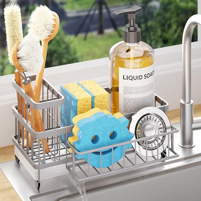 Consumest Sponge Holder for Kitchen Sink by Consumest