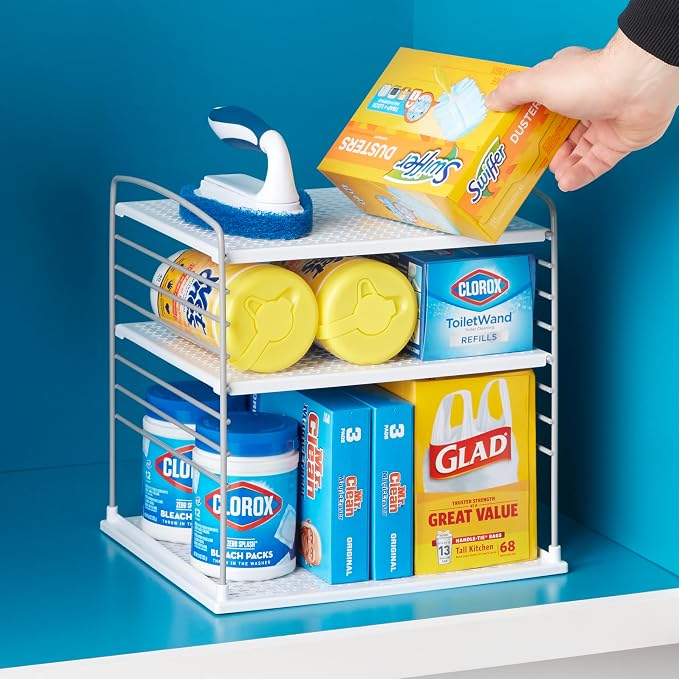 YouCopia UpSpace Cabinet Box Organizer, Adjustable Kitchen and Pantry Shelf - Image 7