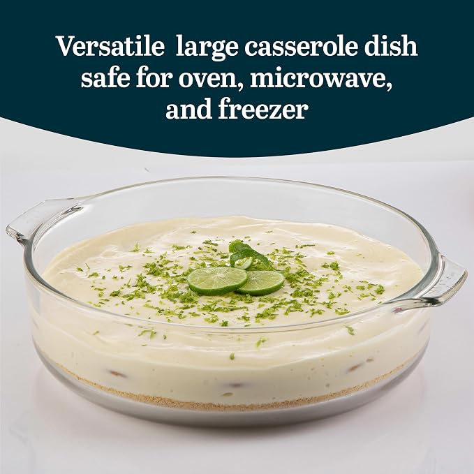 Libbey Round Casserole Dish - Image 2