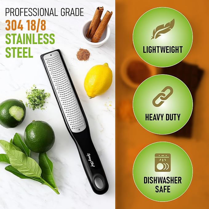 Spring Chef Premium Lemon Zester Grater - Image 3