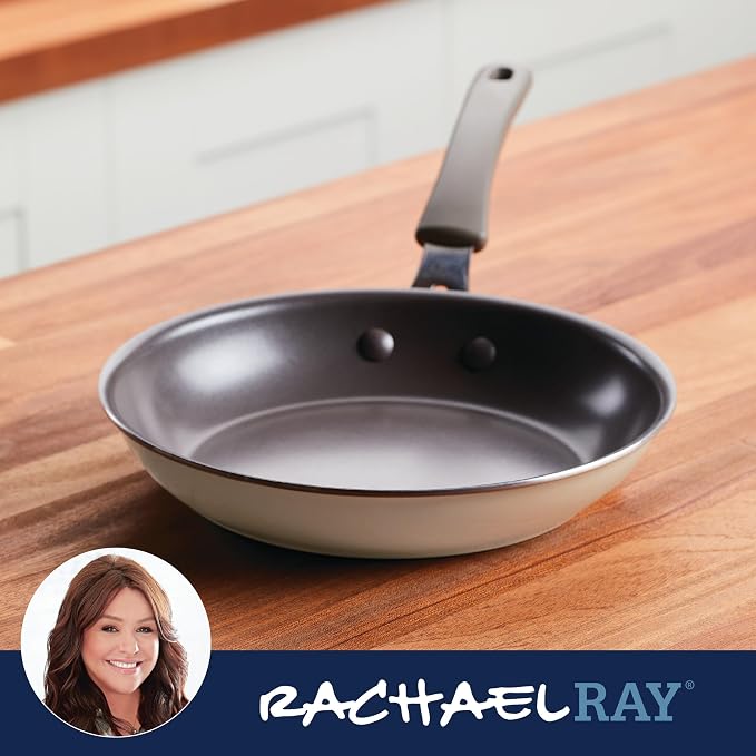Rachael Ray Cook + Create Nonstick Frying Pan/Skillet, 10 Inch - Image 6