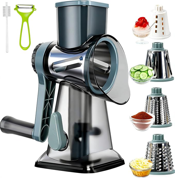 KalraMay Cheese Grater, Rotary Cheese Grater by Unknown