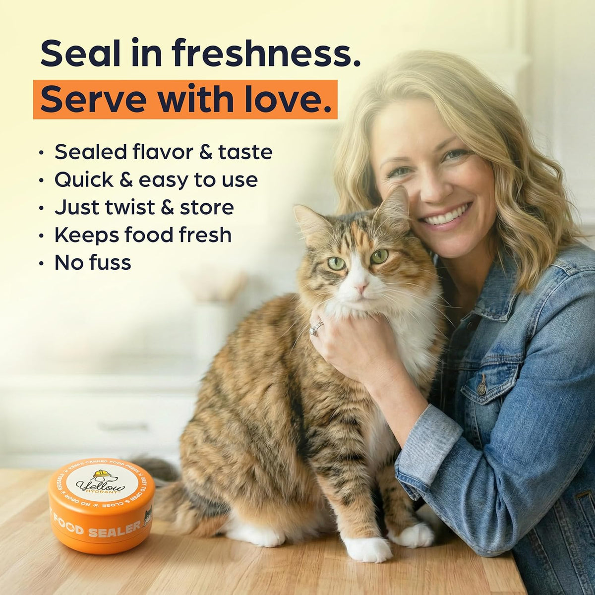 Canned Cat Food Storage Container Patent Pending Reusable Airtight Can