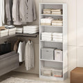 Furinno Reed Closet Organizers and Storage, 5-Tier Closet Organizer, Open Shelf by Furinno-FitsYourSpaceFitsYourBudget