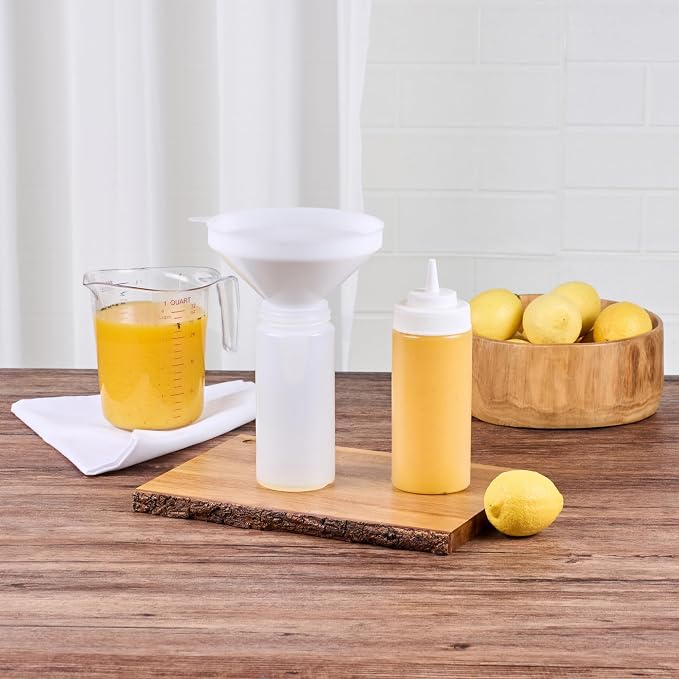 Restaurantware-Met Lux 24-ounce Plastic Funnel, 1 Plastic Funnel - Image 4