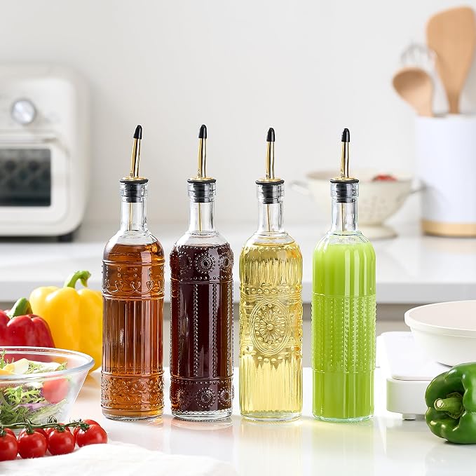 4 Pcs Olive Oil Dispenser Bottle - Image 2