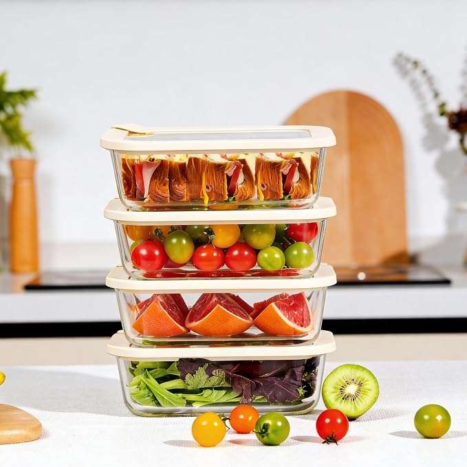 Urban Green Glass Food Storage Containers - Image 2