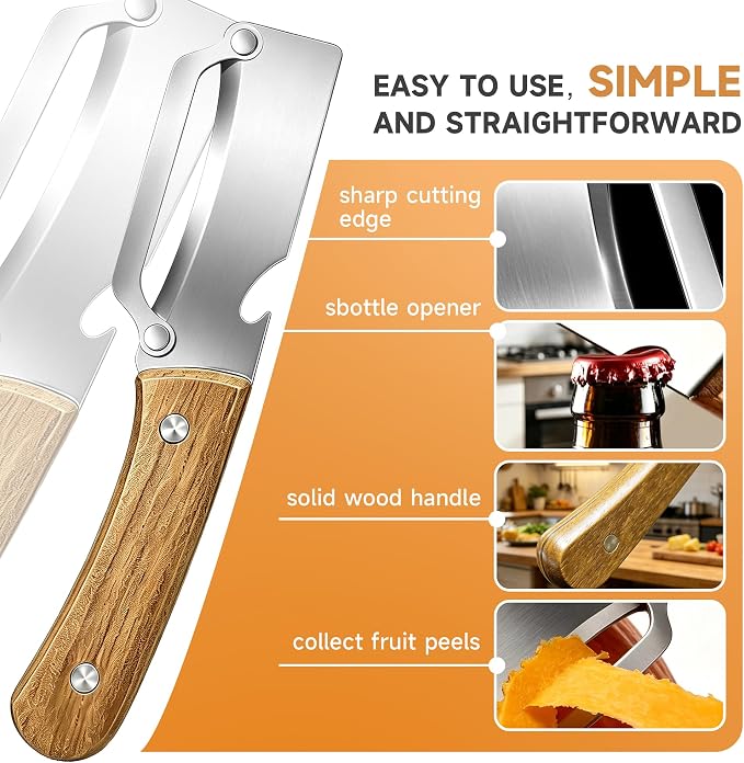 2PCS Multifunctional Vegetable Peeler, Premium Vegetable Peeler - Image 3