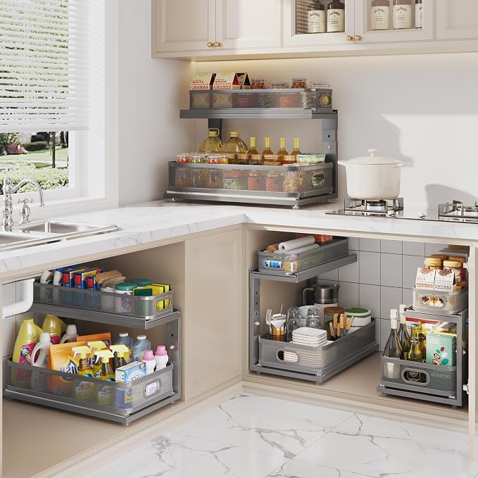 2 Pack 21IN-Depth Under Sink Organizer - Image 8