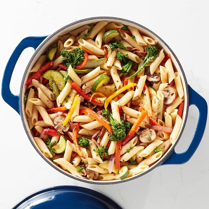 Amazon Basics Enameled Cast Iron Dutch Oven Pot - Image 6