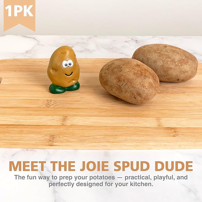 Joie Spud Dude Potato Brush, Vegetable and Fruit Scrubber, Produce Cleaner - Image 2